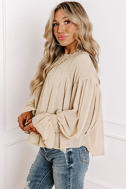 Payton Long Sleeve Chiffon Blouse