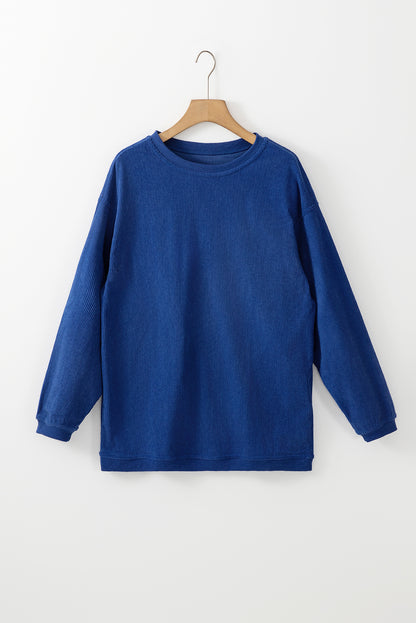 The Sunday Oversized Sweatshirt Blue