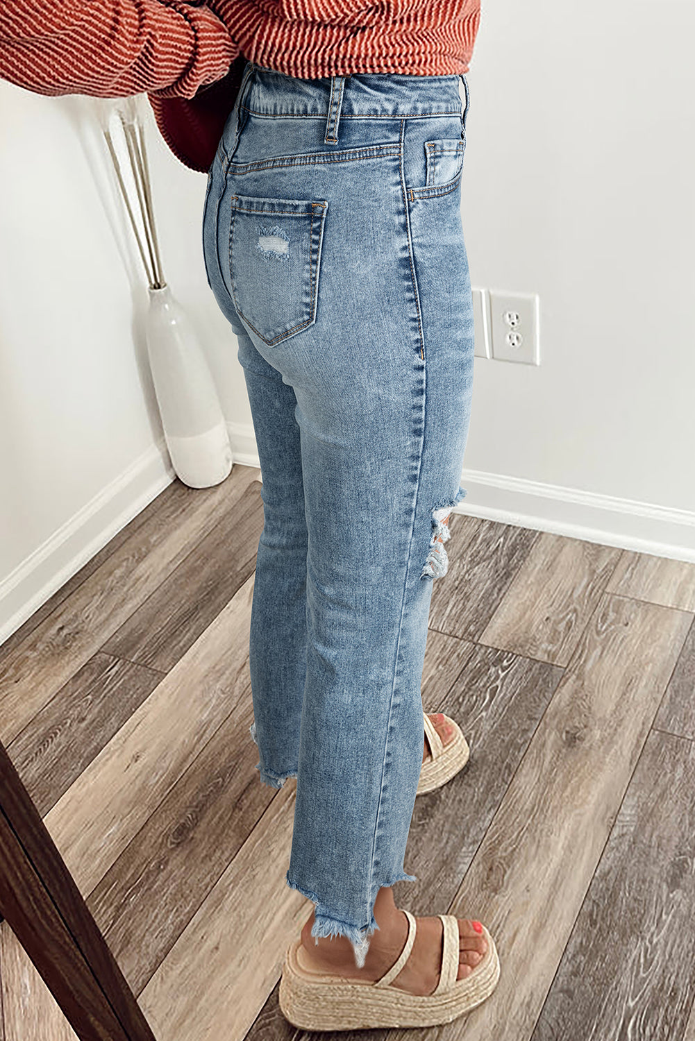 Miranda Raw Hem Vintage Jeans