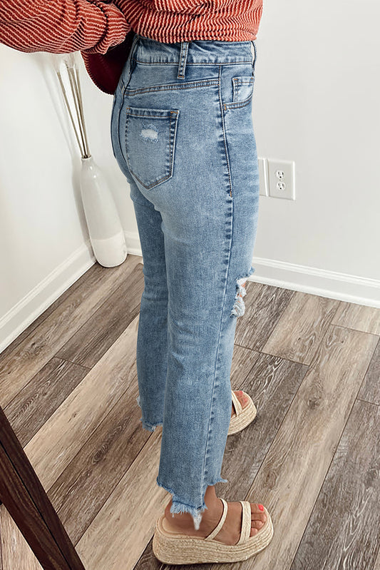 Miranda Raw Hem Vintage Jeans