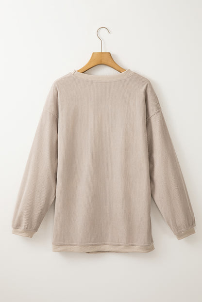 The Sunday Oversized Sweatshirt Smokey Grey