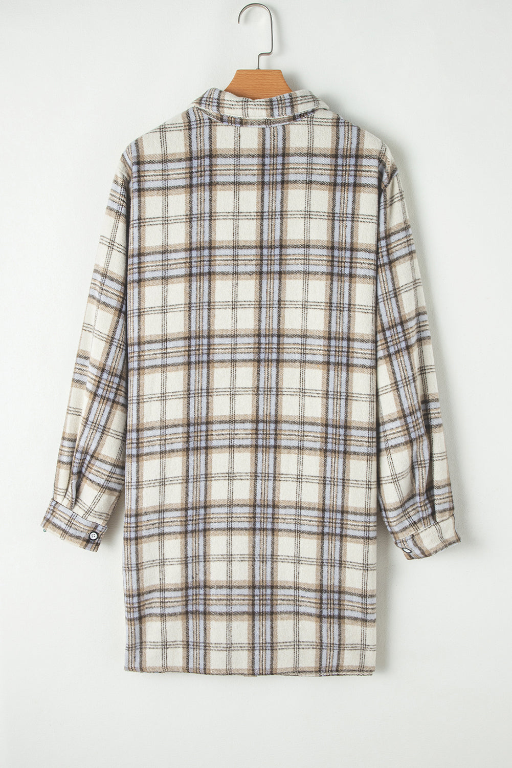 Jessie Plaid Shacket Curve