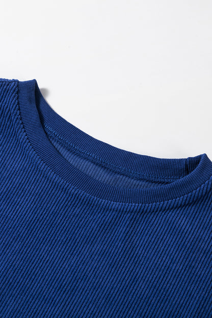 The Sunday Oversized Sweatshirt Blue