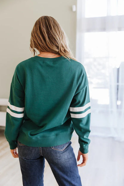 Evergreen Varsity Sweatshirt