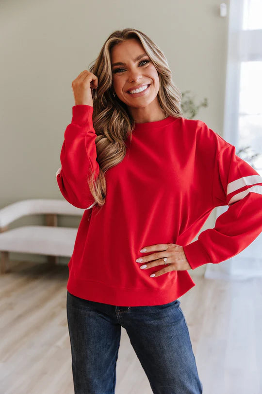 Rosey Varsity Sweatshirt