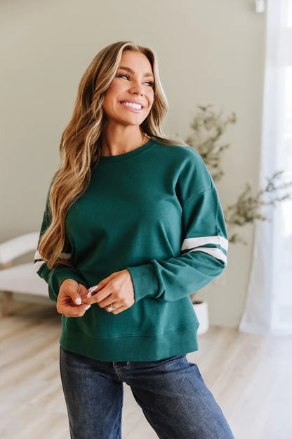 Evergreen Varsity Sweatshirt