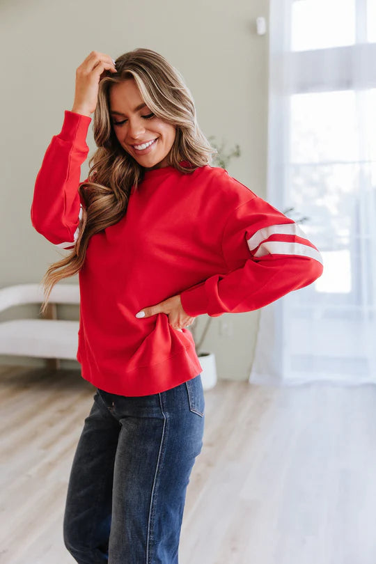 Rosey Varsity Sweatshirt