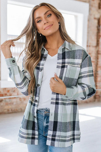 Tanny Flannel Button Up