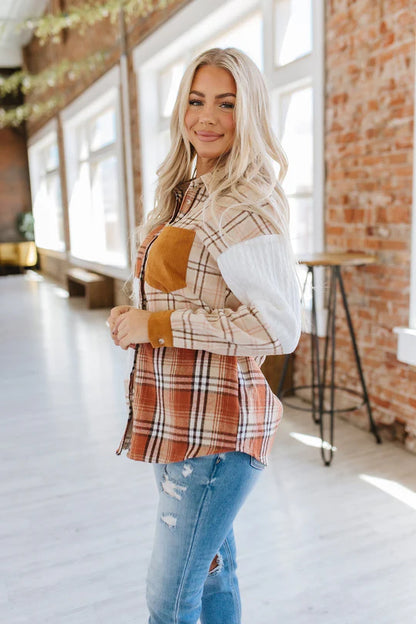Venna Plaid Shacket