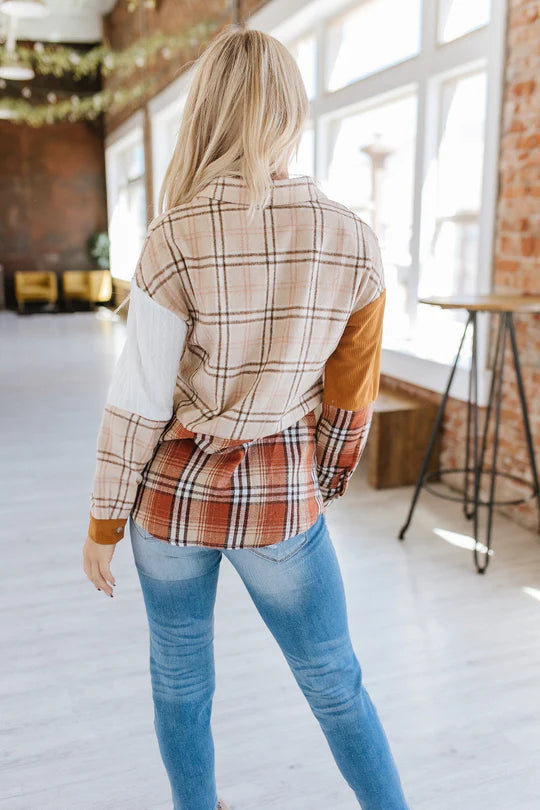 Venna Plaid Shacket